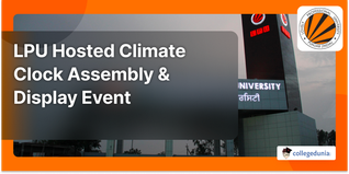 LPU Hosted Punjab State’s Largest Climate Clock Assembly & Display Event on Dec 18; Check Details Here